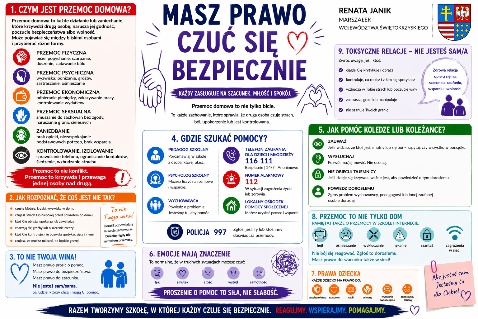 Masz prawo czuć się bezpiecznie