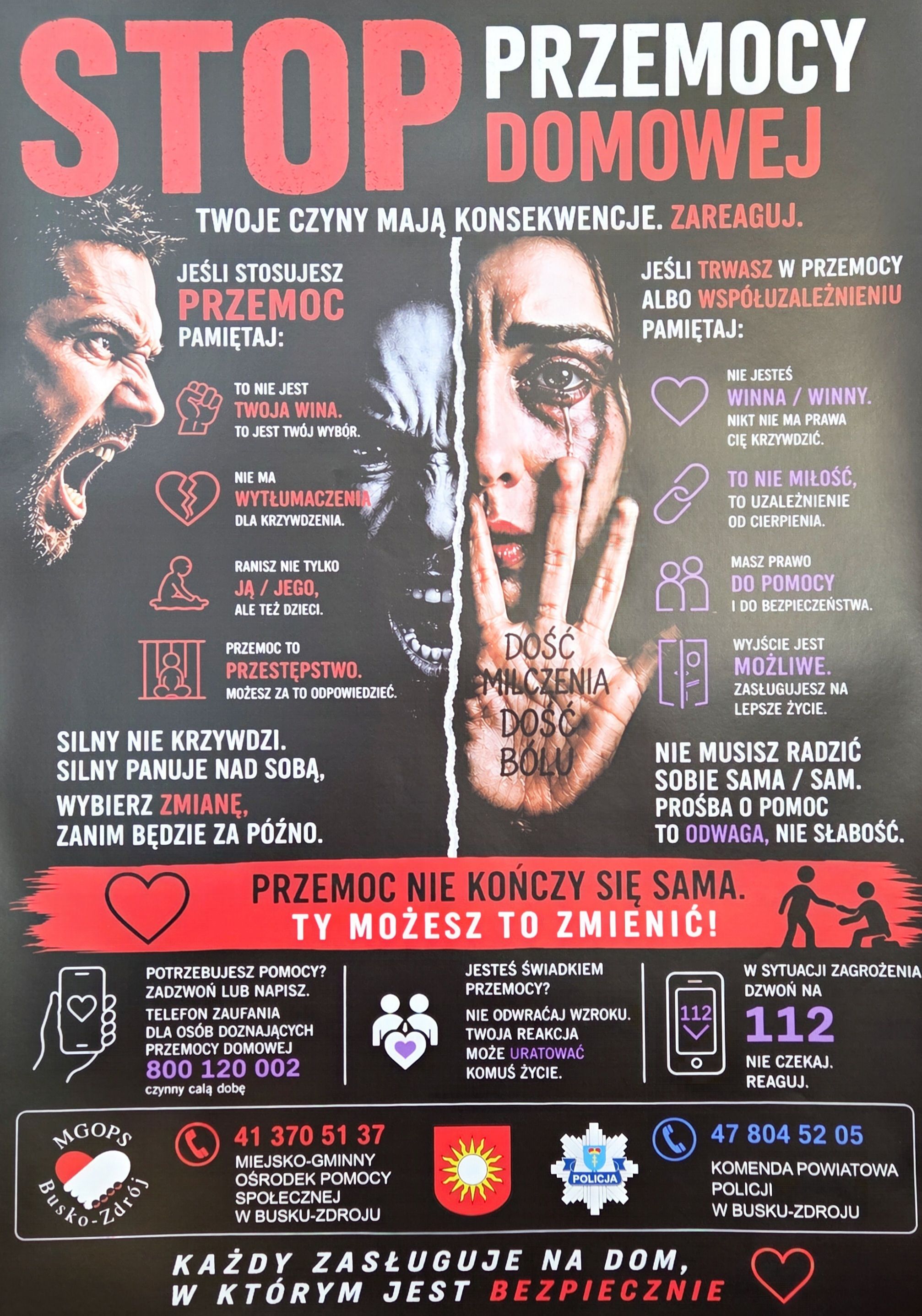 PRZEMOC NIE KOŃCZY SIĘ SAMA – TY MOŻESZ TO ZMIENIĆ