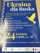 Plakat Ukraina dla Buska