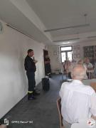  lekcja prowadzona przez strażaków z PSP w Busku-Zdroju