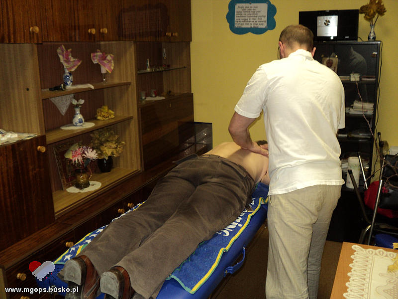 Zajęcia relaksacyjno - zdrowotne z masażystą