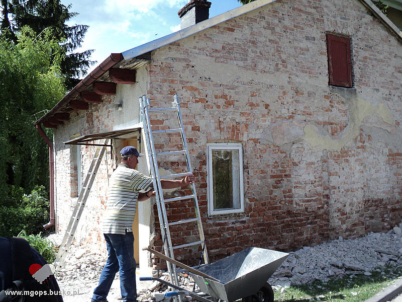 Ruszyły prace remontowe  budynku przy ul.Kościuszki 11a