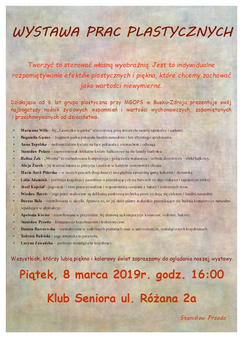 wystawa plakat